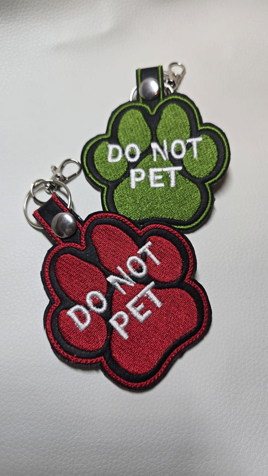Do Not Pet Patch Tab