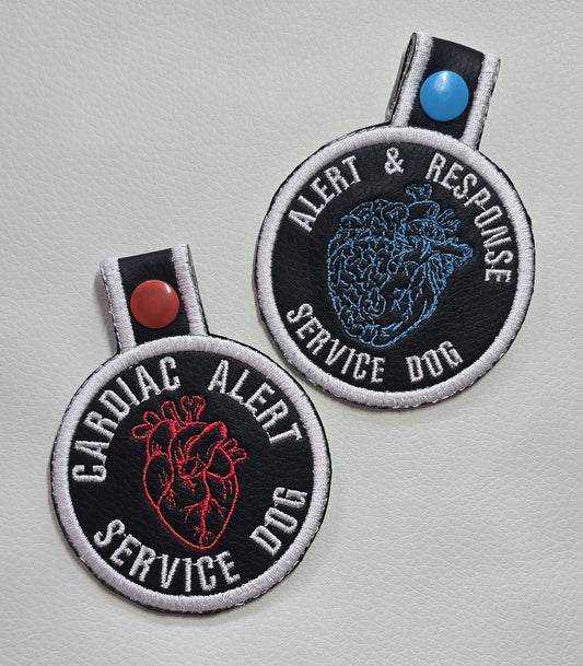 Alert Service Dog Patch Tab