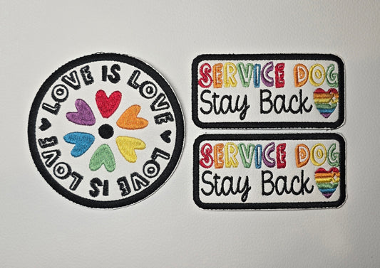 Rainbow Pride 3 Patch Set