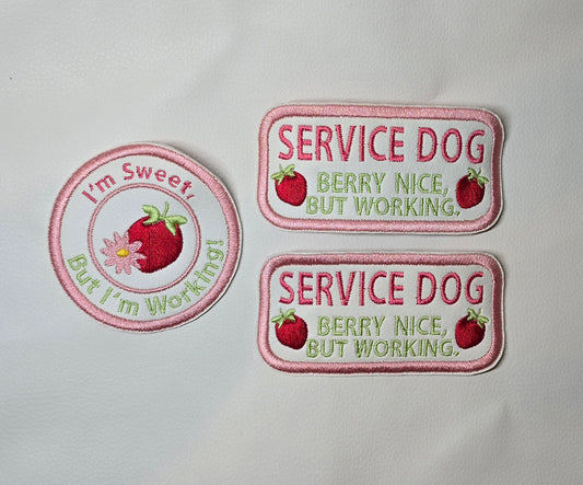 Strawberry 3 Patch Set